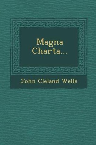 Cover of Magna Charta...