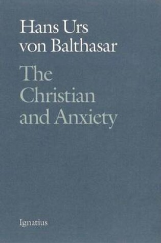 Cover of The Christian and Anxiety