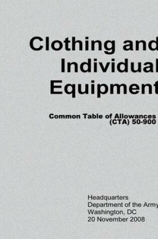 Cover of Clothing and Individual Equipment (CTA 50-900)