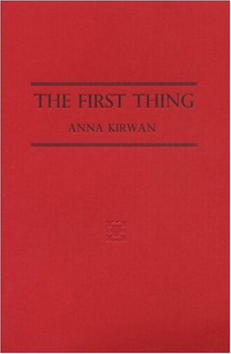 Book cover for The First Thing