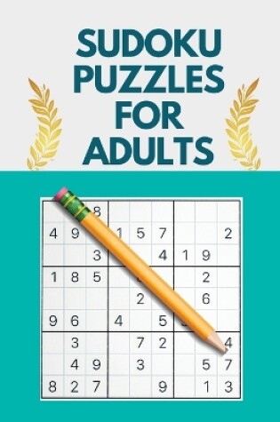 Cover of Sudoku Puzzle Book for Adults