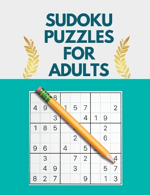 Book cover for Sudoku Puzzle Book for Adults