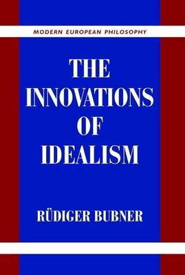 Book cover for The Innovations of Idealism