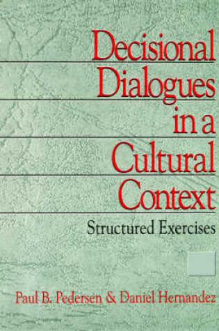 Cover of Decisional Dialogues in a Cultural Context