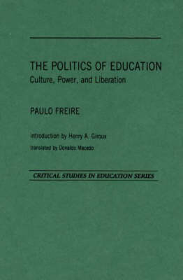 Book cover for The Politics of Education