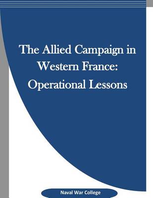 Book cover for The Allied Campaign in Western France