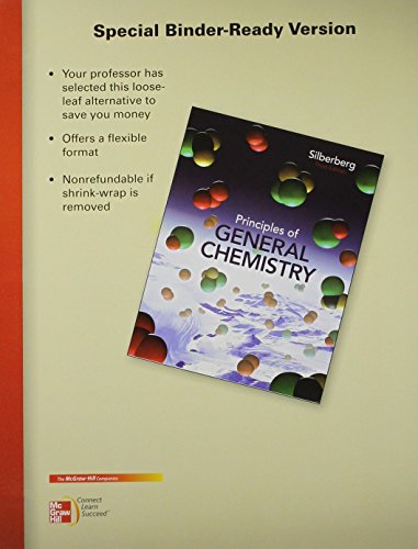 Book cover for Package: Loose Leaf Principles of General Chemistry with Connect 1-Semester Access Card