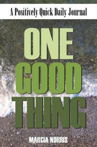 Cover of One Good Thing