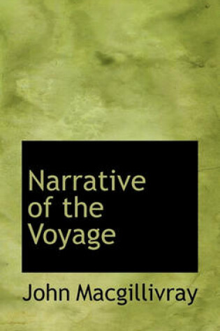 Cover of Narrative of the Voyage