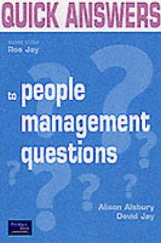 Cover of Quick Answers to Key People Questions