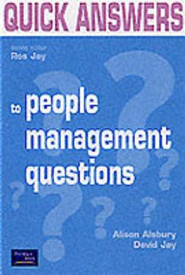 Book cover for Quick Answers to Key People Questions