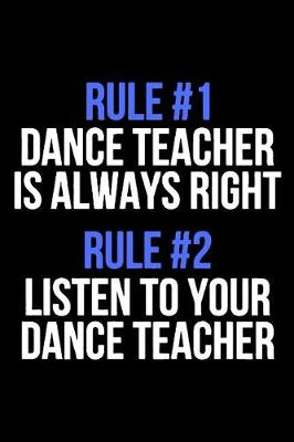 Book cover for Dance Teacher Rules