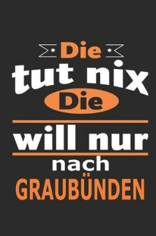 Cover of Die tut nix Die will nur nach Graubünden