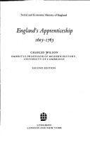 Cover of England's Apprenticeship, 1603-1763