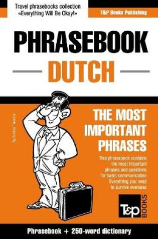 Cover of English-Dutch phrasebook and 250-word mini dictionary