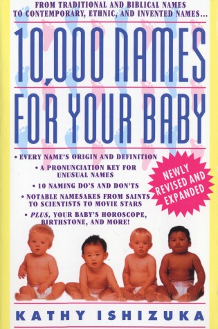 Cover of 10,000 Names for Your Baby