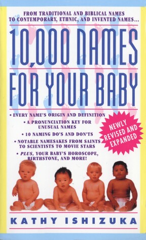 Cover of 10,000 Names for Your Baby