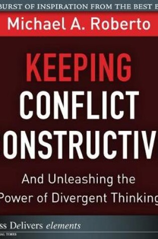 Cover of Keeping Conflict Constructive