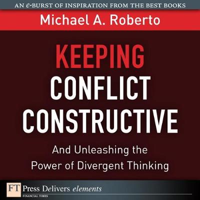 Book cover for Keeping Conflict Constructive