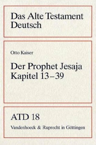 Cover of Der Prophet Jesaja