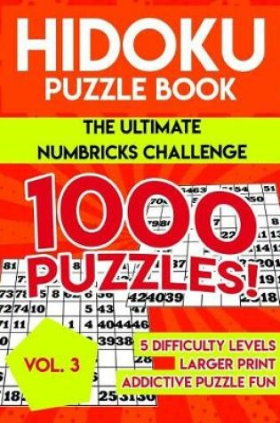 Cover of Hidoku Puzzle Book 3