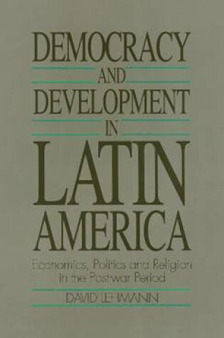 Cover of Democracy and Development in Latin America