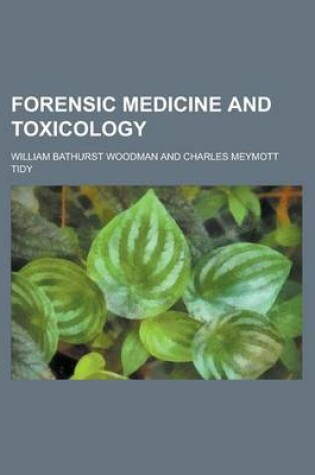 Cover of Forensic Medicine and Toxicology