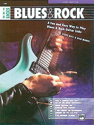 Book cover for Blues & Rock Tab Licks