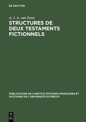 Cover of Structures de Deux Testaments Fictionnels
