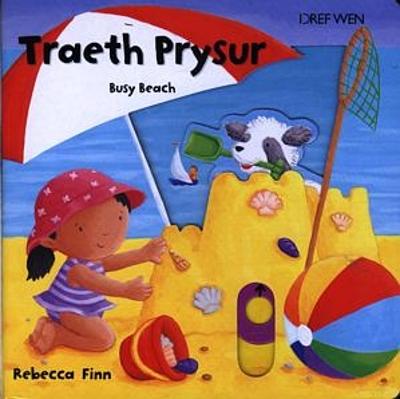 Book cover for Llyfrau Prysur: Traeth Prysur/Busy Beach