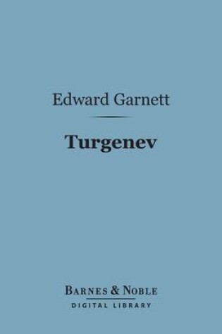 Cover of Turgenev (Barnes & Noble Digital Library)