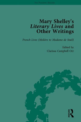 Cover of Mary Shelley's Literary Lives and Other Writings, Volume 3