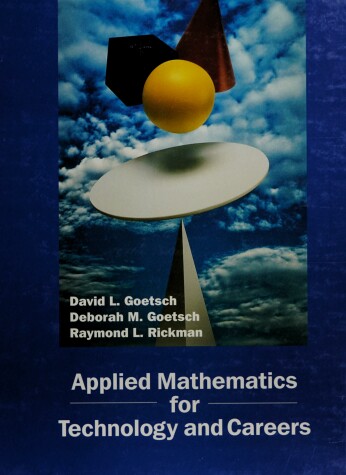 Book cover for Applied Mathematics for Technology and Careers