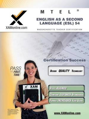 Cover of MTEL English as a Second Language (ESL) 54 Teacher Certification Test Prep Study Guide