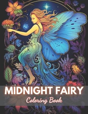 Book cover for Midnight Fairy Coloring Book