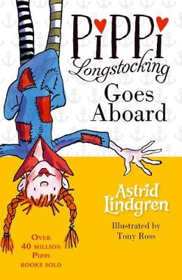 Book cover for Pippi Longstocking Goes Aboard