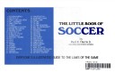 Book cover for The Little Book of Soccer