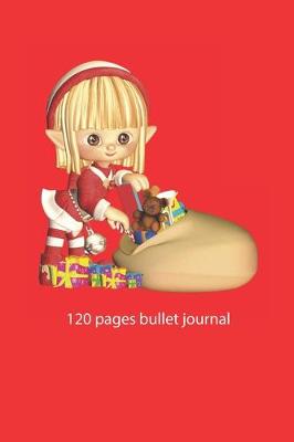 Book cover for christmas notebook dot grid girl notebook bullet journal