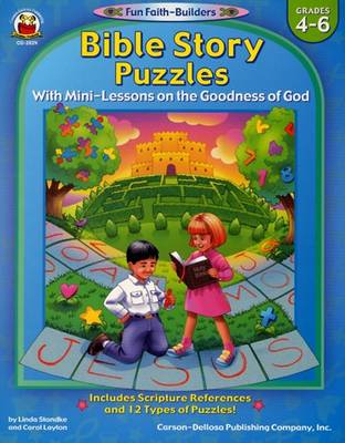 Book cover for Bible Story Puzzles