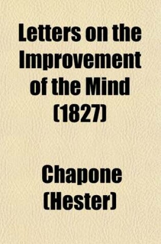 Cover of Letters on the Improvement of the Mind (1827)