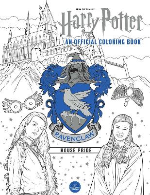 Book cover for Ravenclaw House Pride: The Official Coloring Book