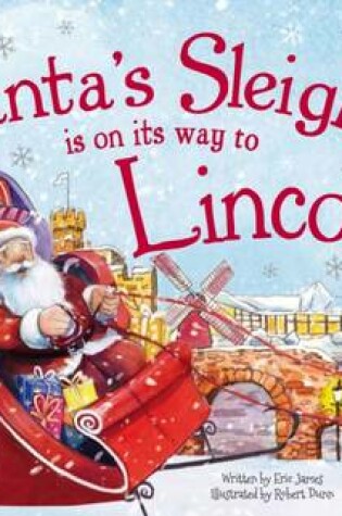 Cover of Santa's Sleigh is on its Way to Lincoln