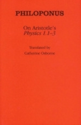 Cover of On Aristotle's "Physics 1.1-3"