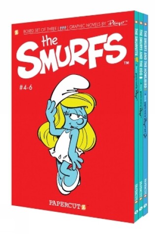 Cover of The Smurfs Graphic Novels Boxed Set: Vol. #4-6