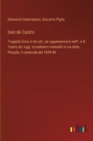 Cover of Ines de Castro