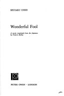 Book cover for Wonderful Fool
