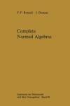 Book cover for Complete Normed Algebras