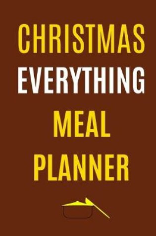 Cover of Christmas Everything Meal Planner