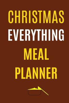 Book cover for Christmas Everything Meal Planner