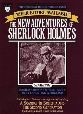 Book cover for New Adventures of Sherlock Holmes (Vol.9)